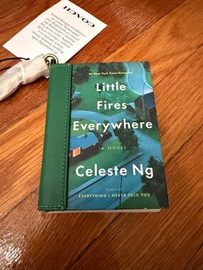 Coach Little Fires Everywhere By Celeste Ng Book Bag Charm